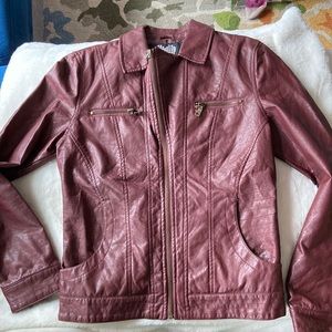 Faux Leather Jacket